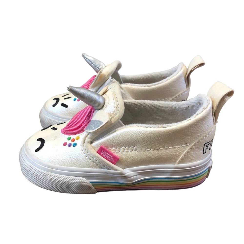 Vans X Flour Shop Unicorn Kids Classic Slip On